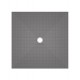 Wedi Fundo Primo, Square Receiver, Centered Flow