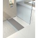 Wedi Fundo Riolito Neo Receiver With Integrated Lateral Linear Flow, Rectangular