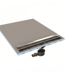 Wedi Fundo Riolito Neo Receiver With Integrated Lateral Linear Flow, Rectangular