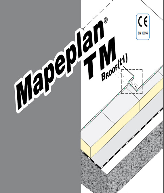 Etanchéité toiture Mapeplan TM Broof