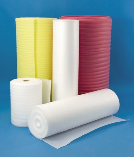 PE foam film (rolls and for mats)